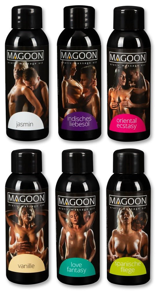 Magoon Massage Oil 6x50ml - Loveangels