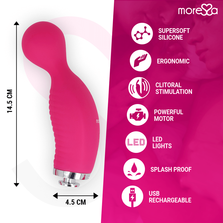 Moressa Kirk Multi Function Wand With Suction - Loveangels