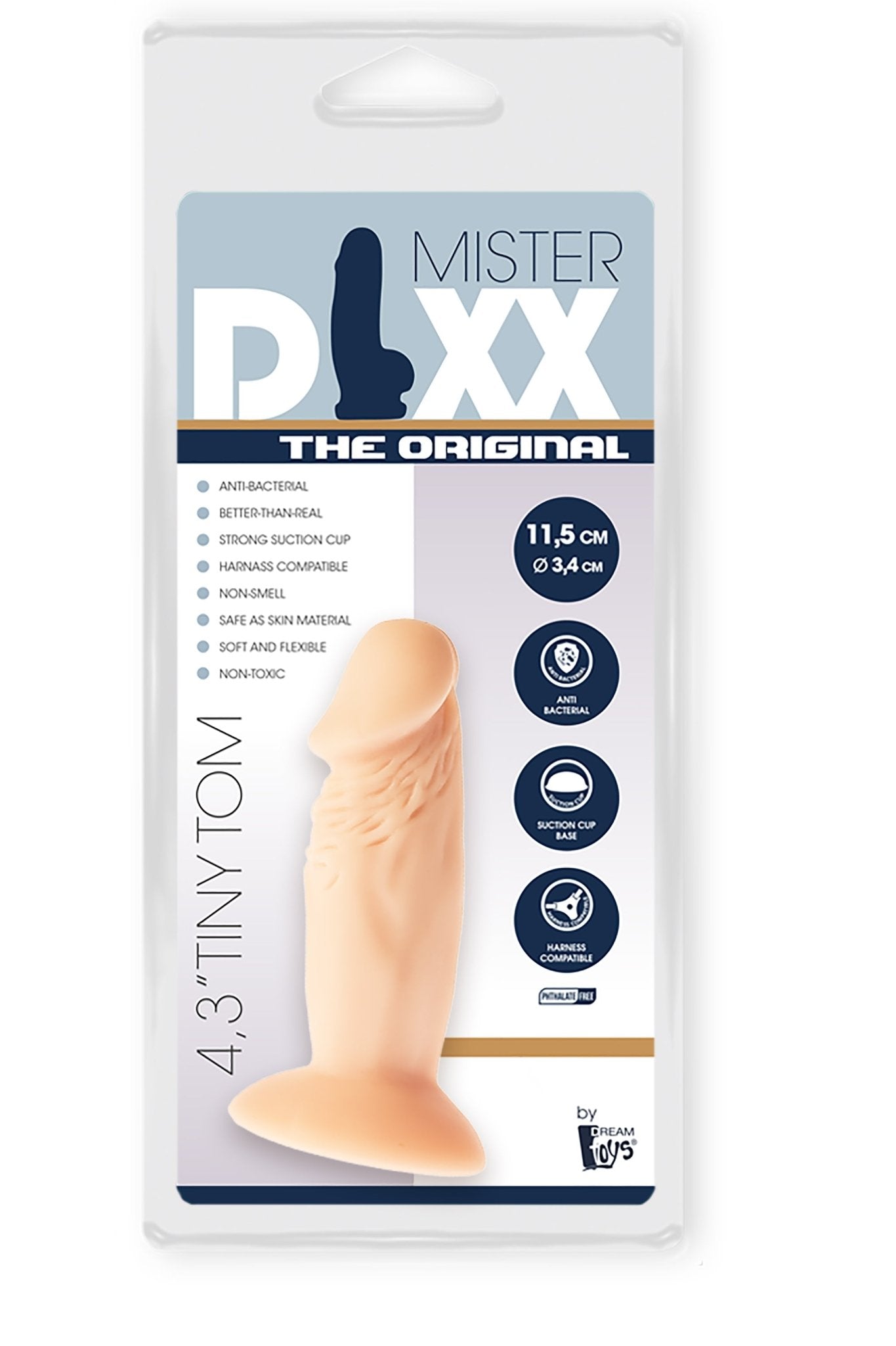 Mr Dixx Tiny Tom 4.3 Inch Dildo - Loveangels