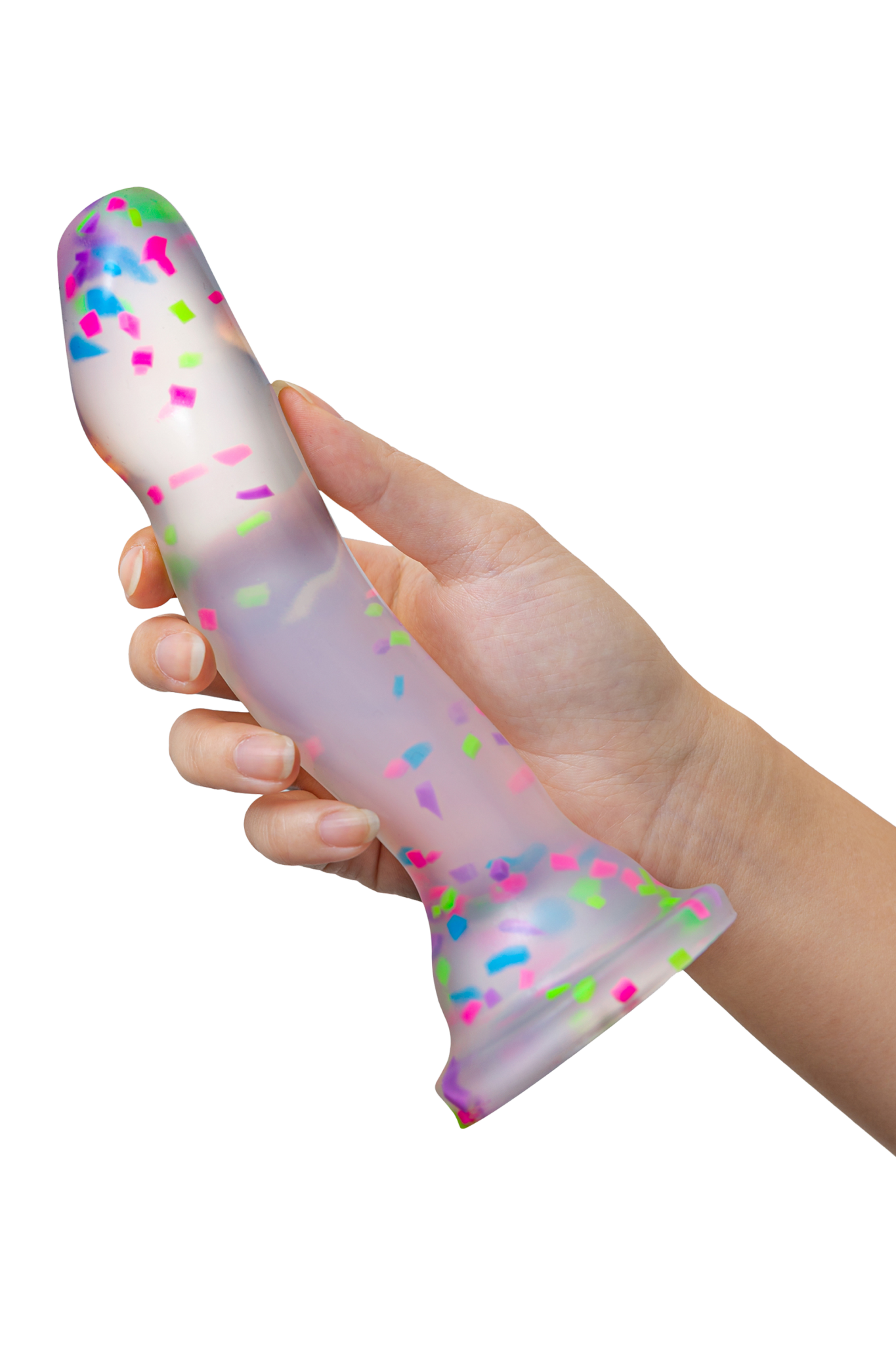 Neo Glow In The Dark Hanky Panky 19cm Dildo - Loveangels