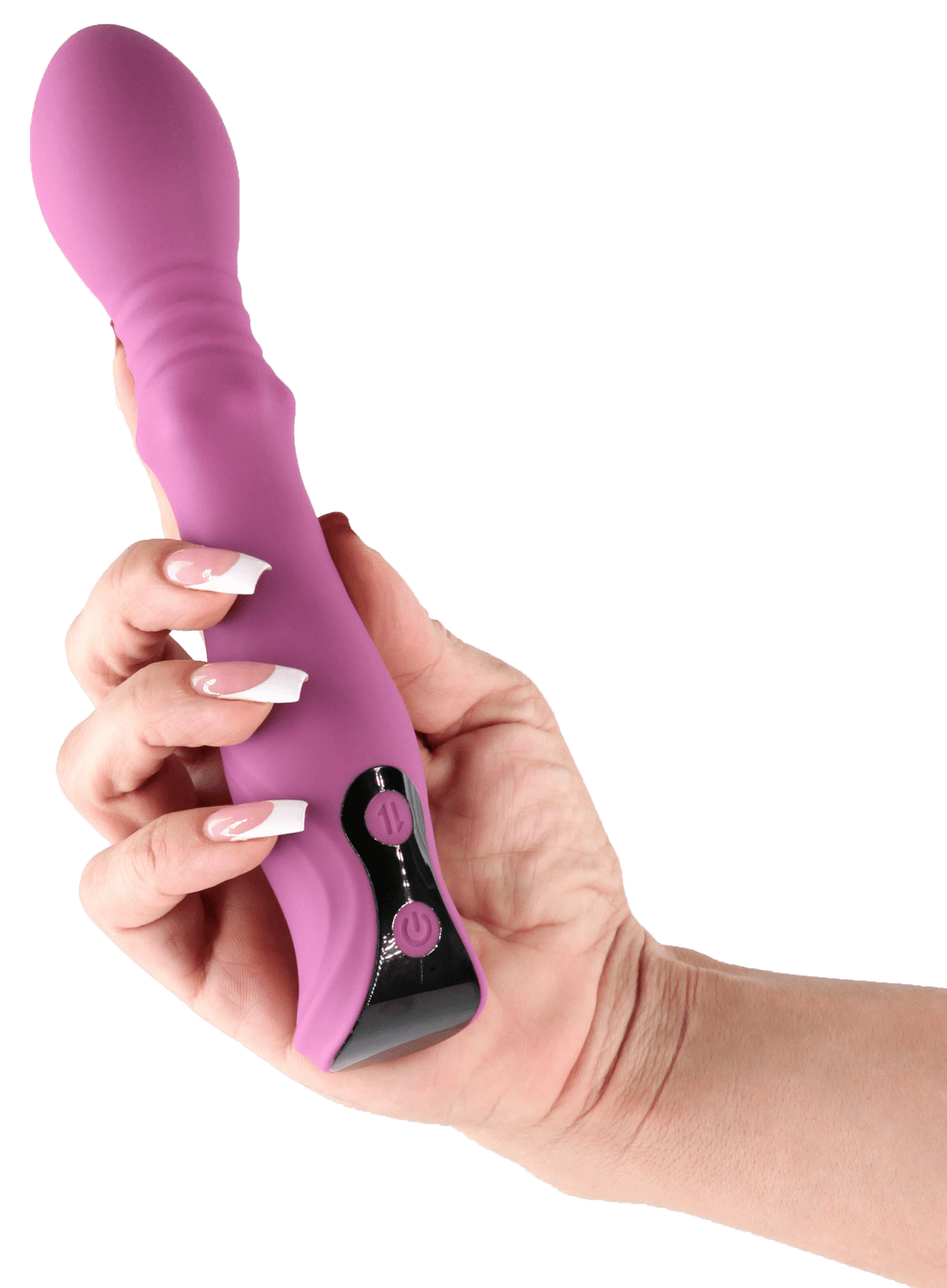 NS Novelties Lust-In-Dreams Cadence Blush Thrusting Vibrator - Loveangels