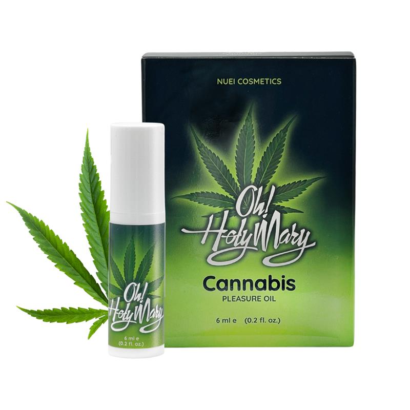Nuei Oh Holy Mary Cannabis Pleasure Oil 6ml - Loveangels