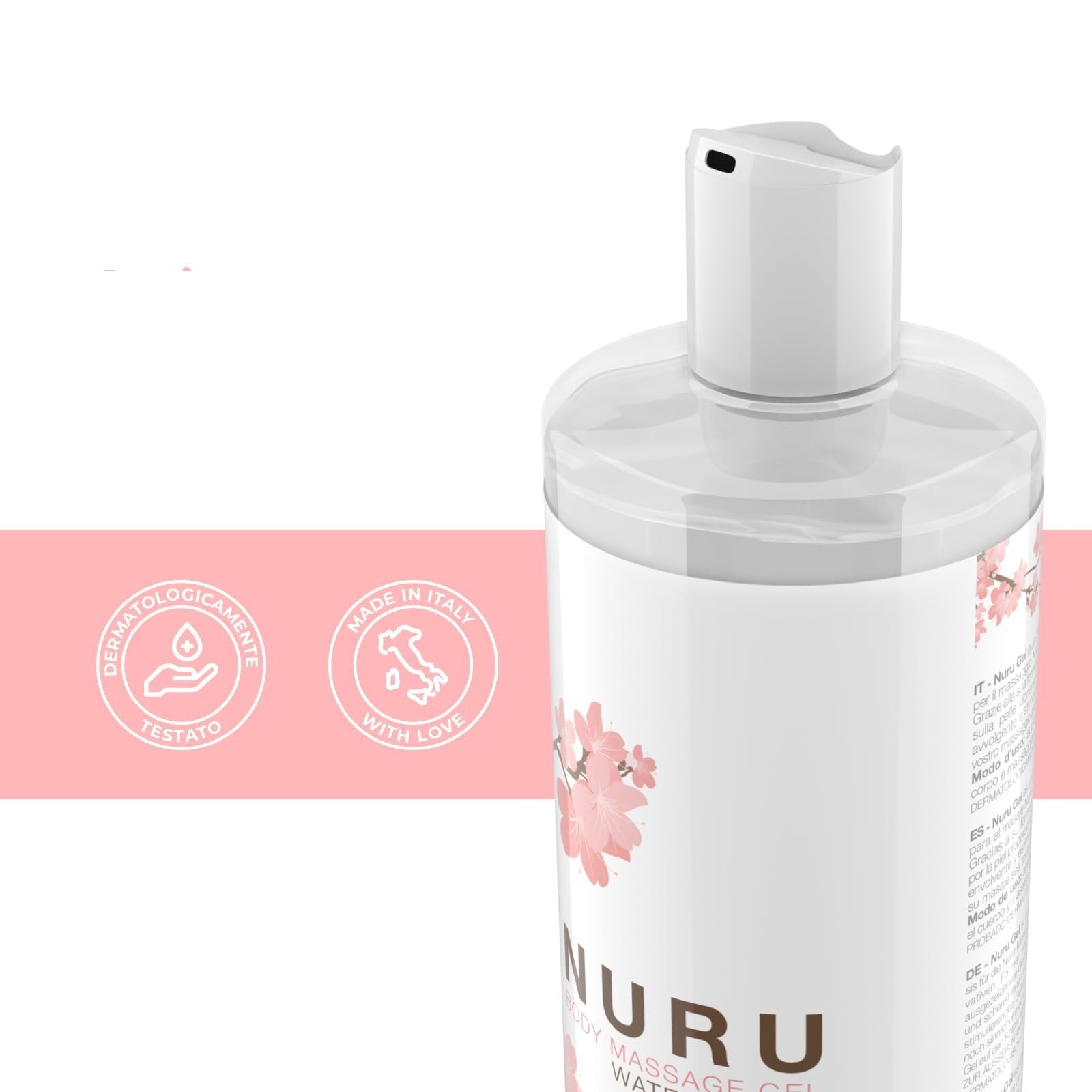 Nuru Water Based Massage Gel 500ml - Loveangels
