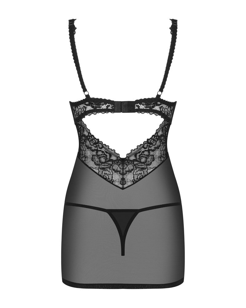 Obsessive Chemise And Thong S/M - Loveangels