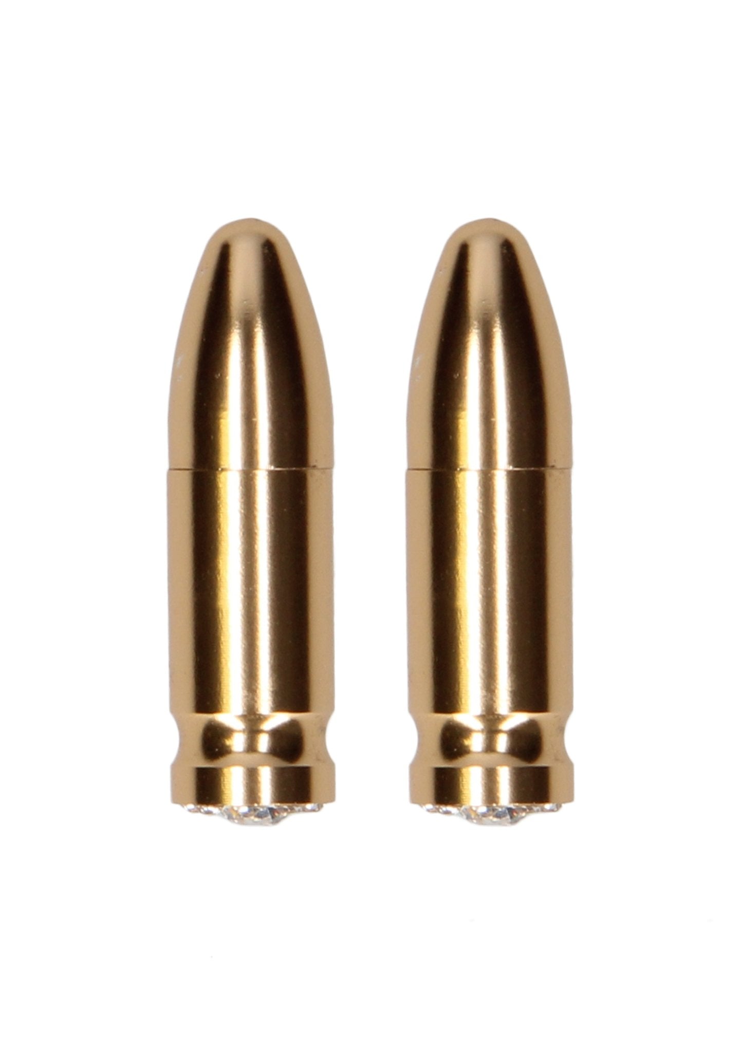 Ouch! Magnetic Diamond Bullet Nipple Clamps - Loveangels