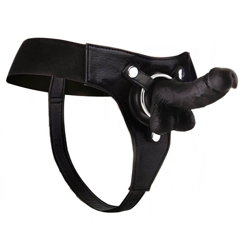 Ouch! Realistic 6 Inch Dildo Strap - On - Loveangels