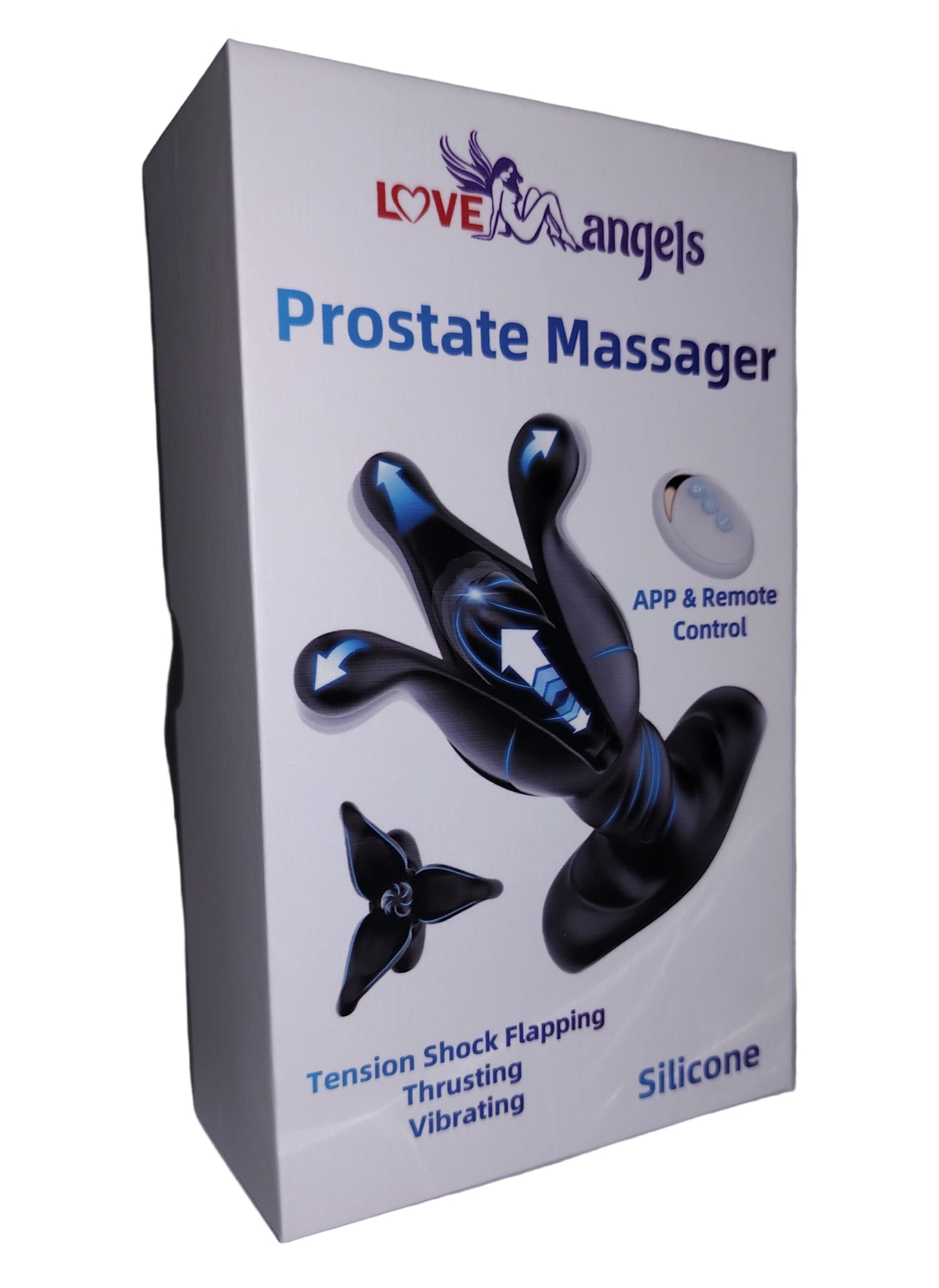 pp And Remote Control Thrusting Tulip Anal Plug box