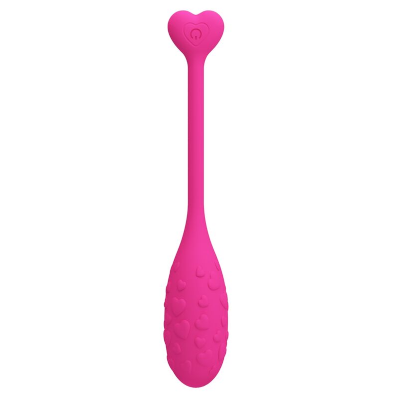Pretty Love Pink Fisherman App Controlled Vibrating Egg - Loveangels