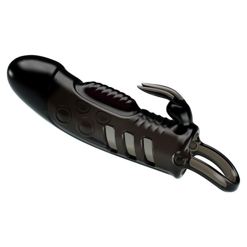 Pretty Love Sloane Vibrating Rabbit Penis Sleeve - Loveangels