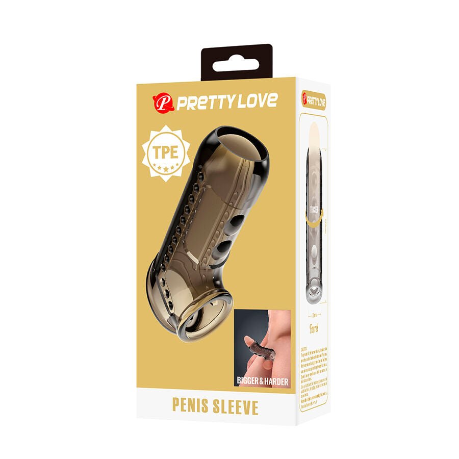 Pretty Love Textured Penis Sleeve - Loveangels