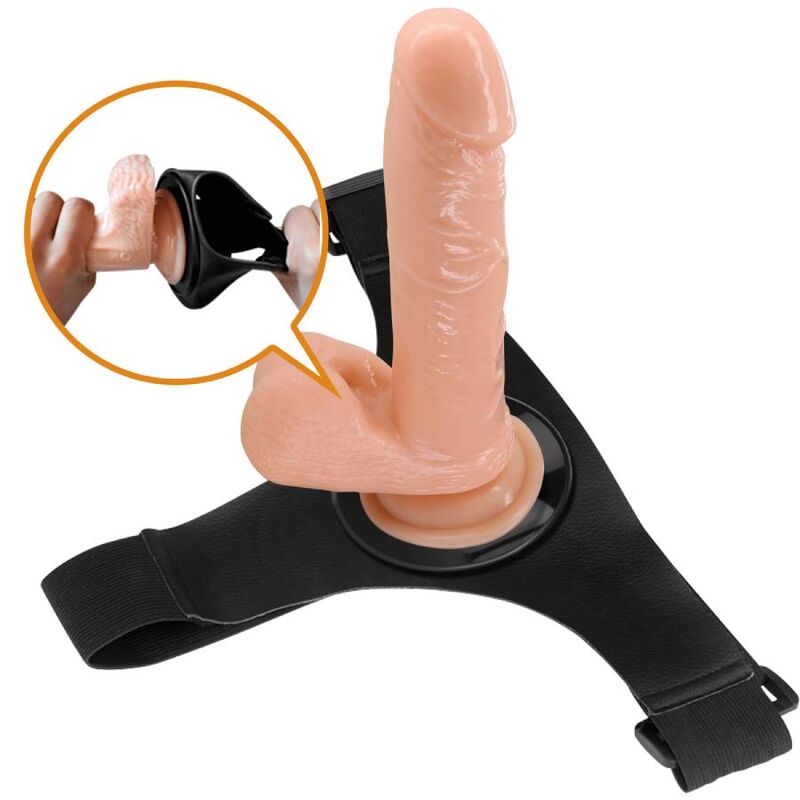 Pretty Love Tom Universal Harness With 7.4 Inch Dildo - Loveangels