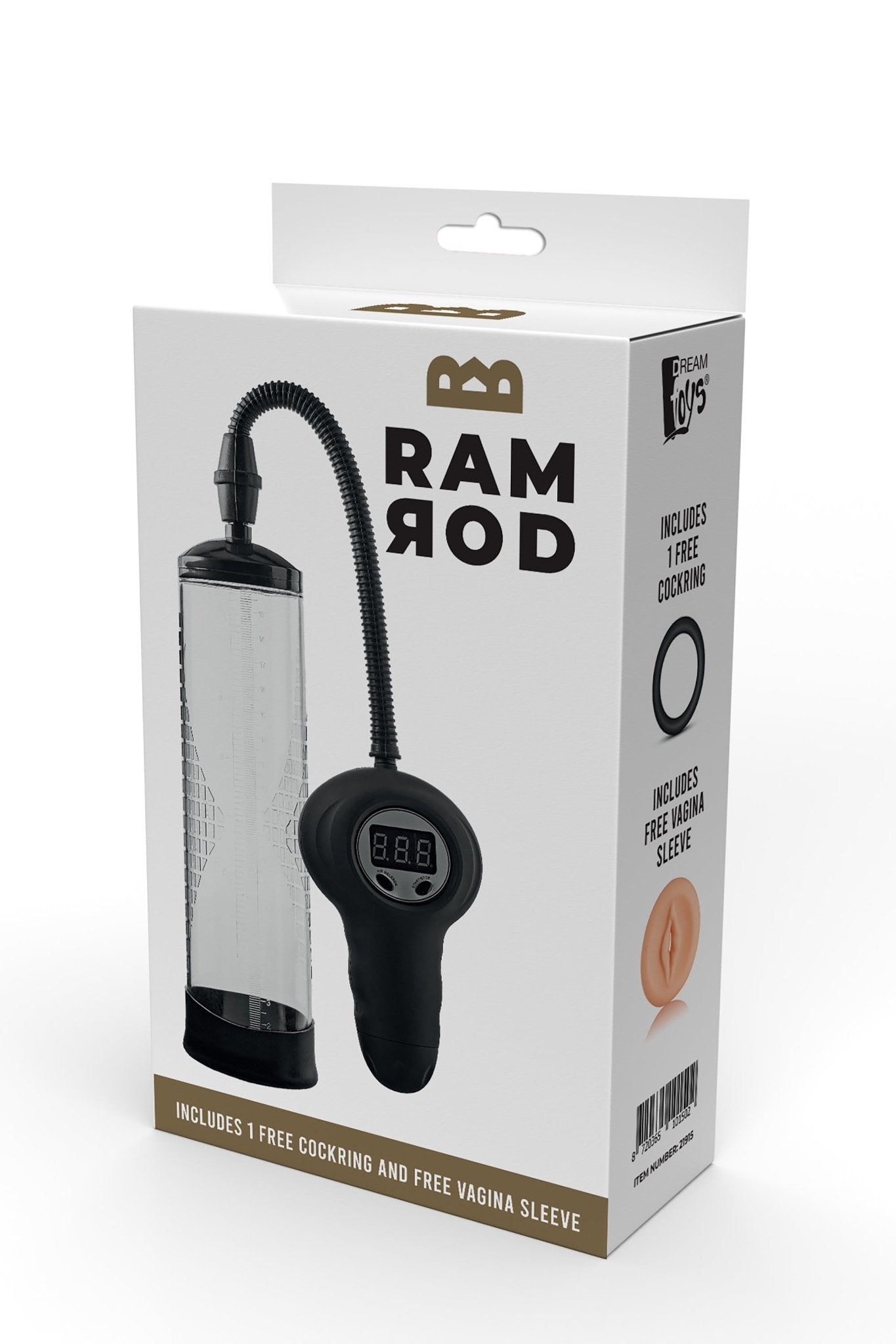 Ramrod Automatic Digital Penis Pump - Loveangels