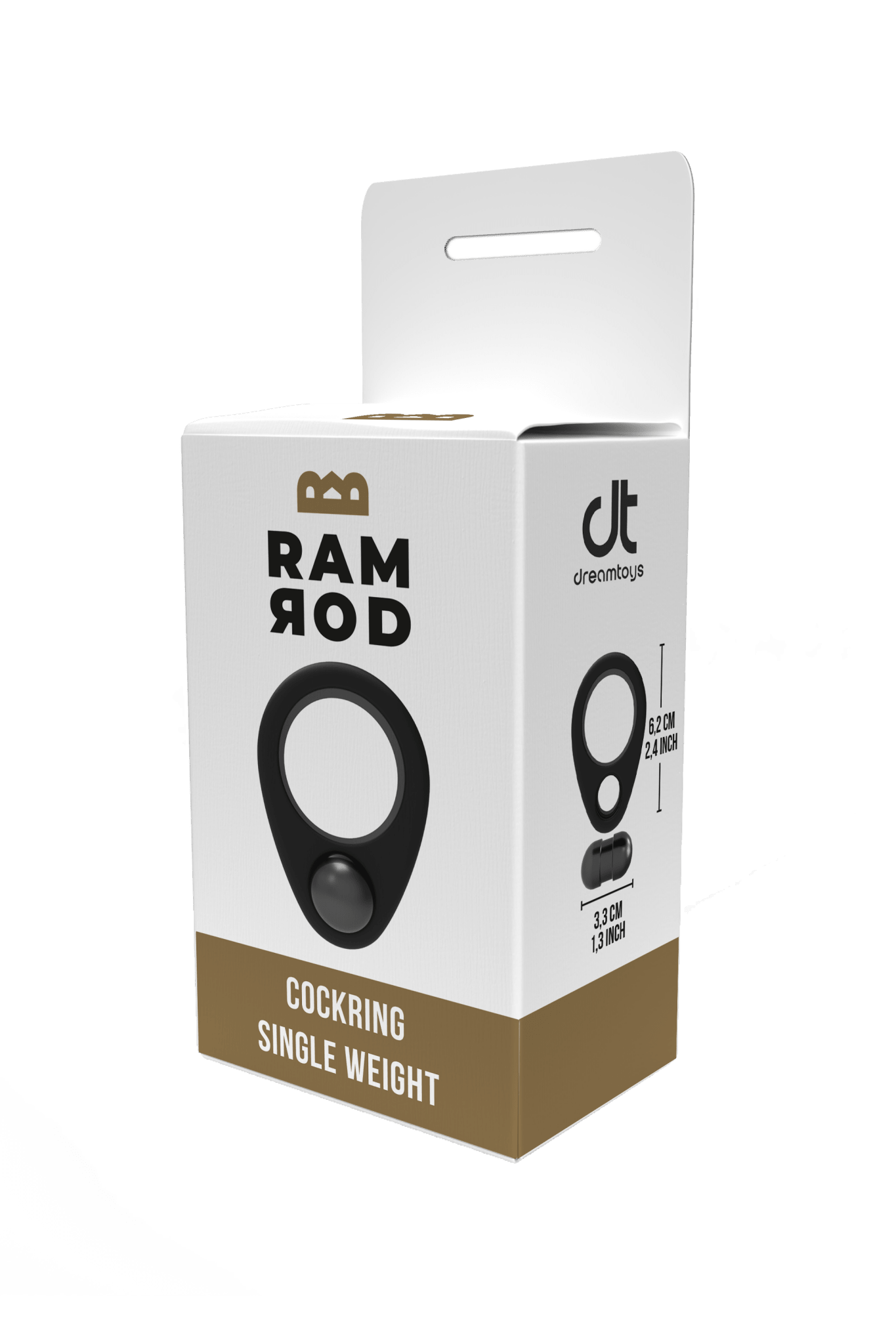 Ramrod Single Weight Cock Ring - Loveangels