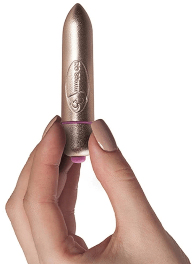 Rocks Off Gold Vibrating Bullet - Loveangels