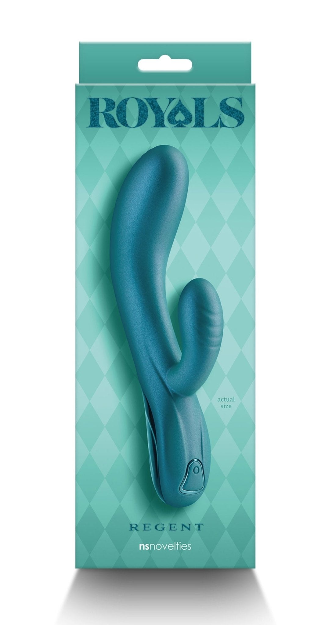 Royals Regent Metallic Green Rabbit Vibrator - Loveangels