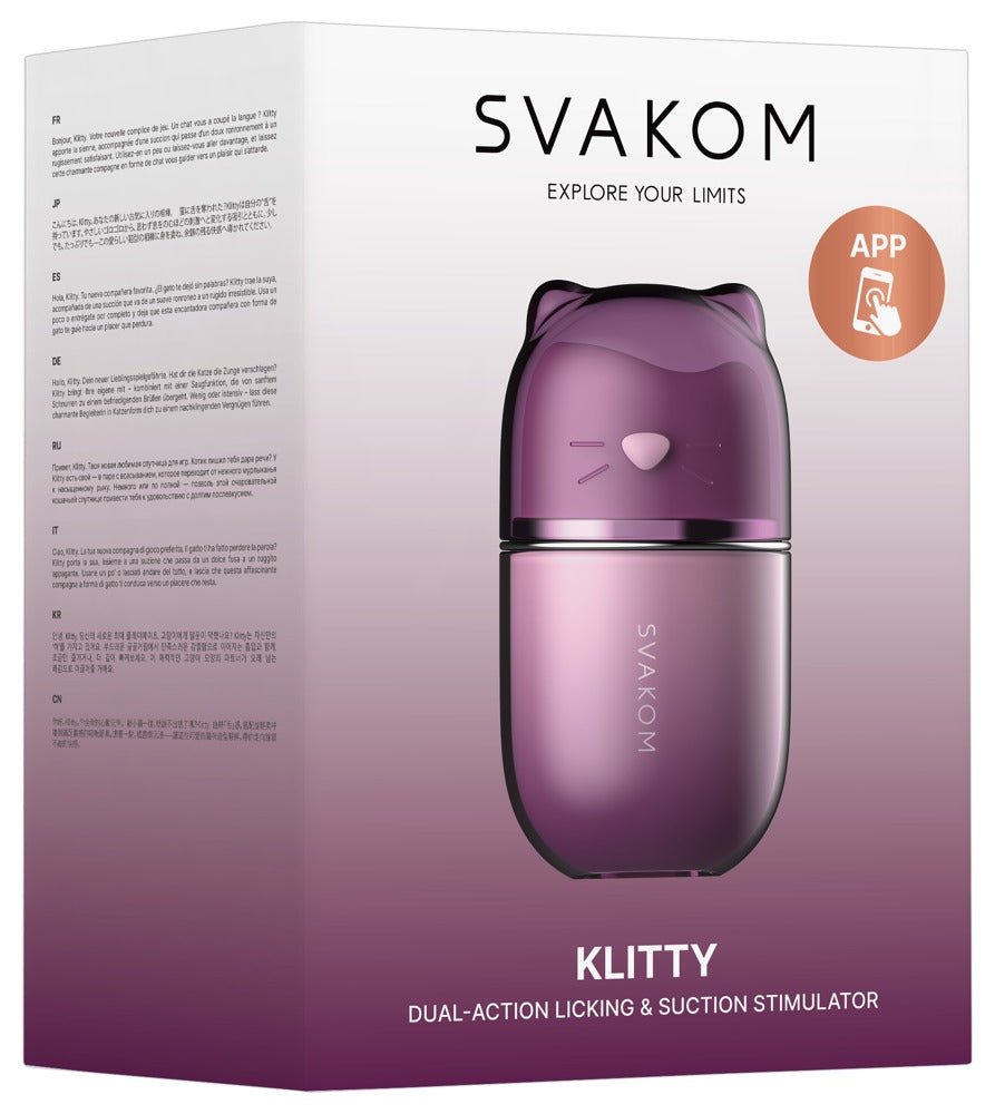 Svakom Hello Klitty Dual Vibrator - Loveangels