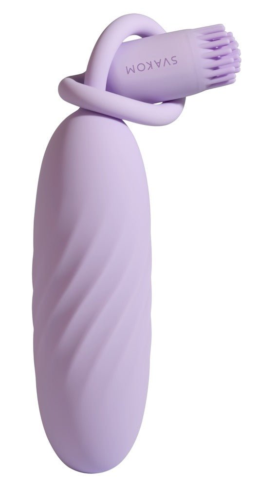 Svakom Plume Flexible Brush-Tail Bullet Vibrator - Loveangels