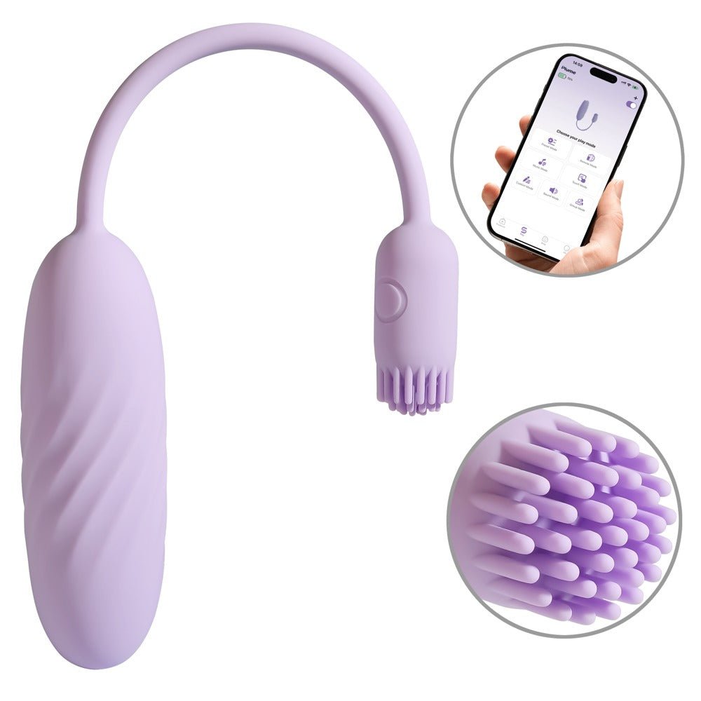 Svakom Plume Flexible Brush-Tail Bullet Vibrator - Loveangels