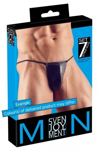 Svenjoyment 7pk Assorted Thongs S - L - Loveangels