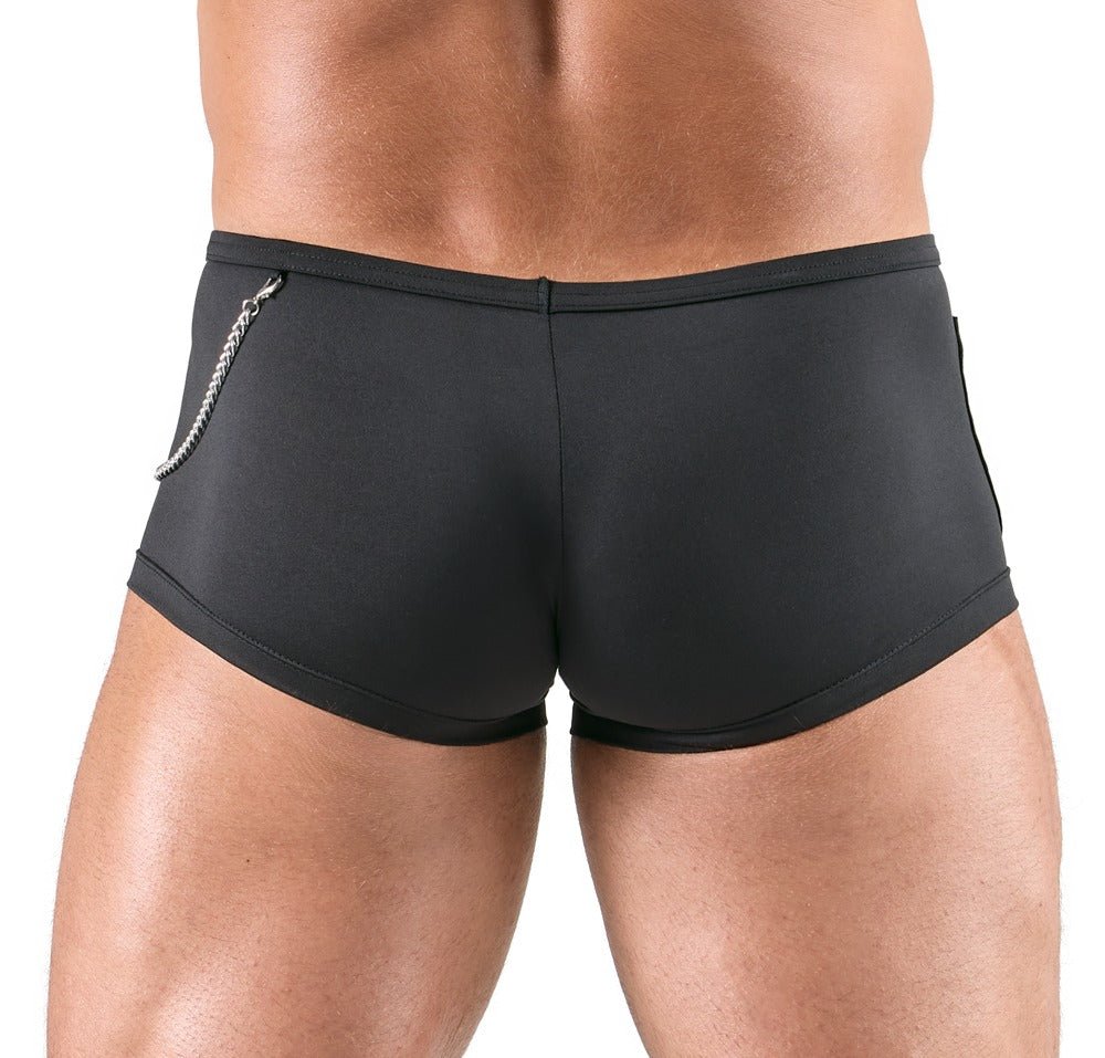 Svenjoyment Waiter Pants With Chain - Loveangels