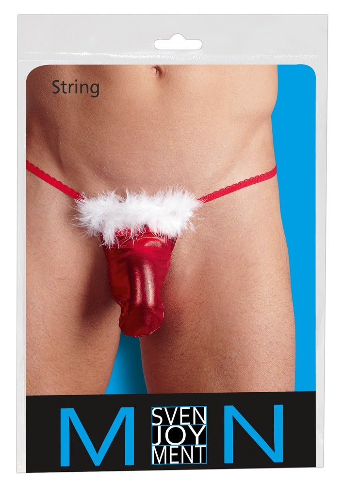 Svenjoyment Xmas String Pouch With Feathers S-L - Loveangels