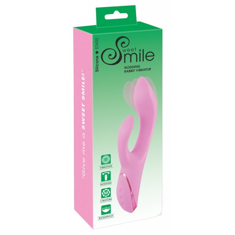 Sweet Smile Nodding Rabbit Vibrator - Loveangels