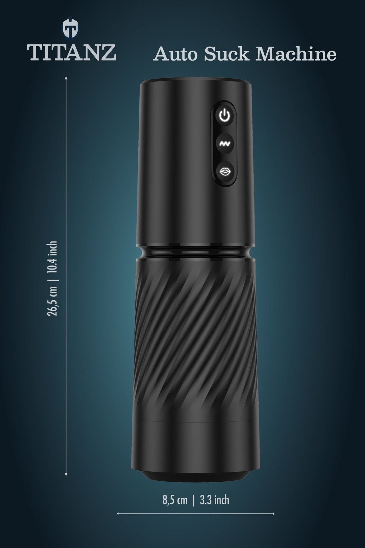 TITANZ Rechargeable Auto Suck Machine - Loveangels