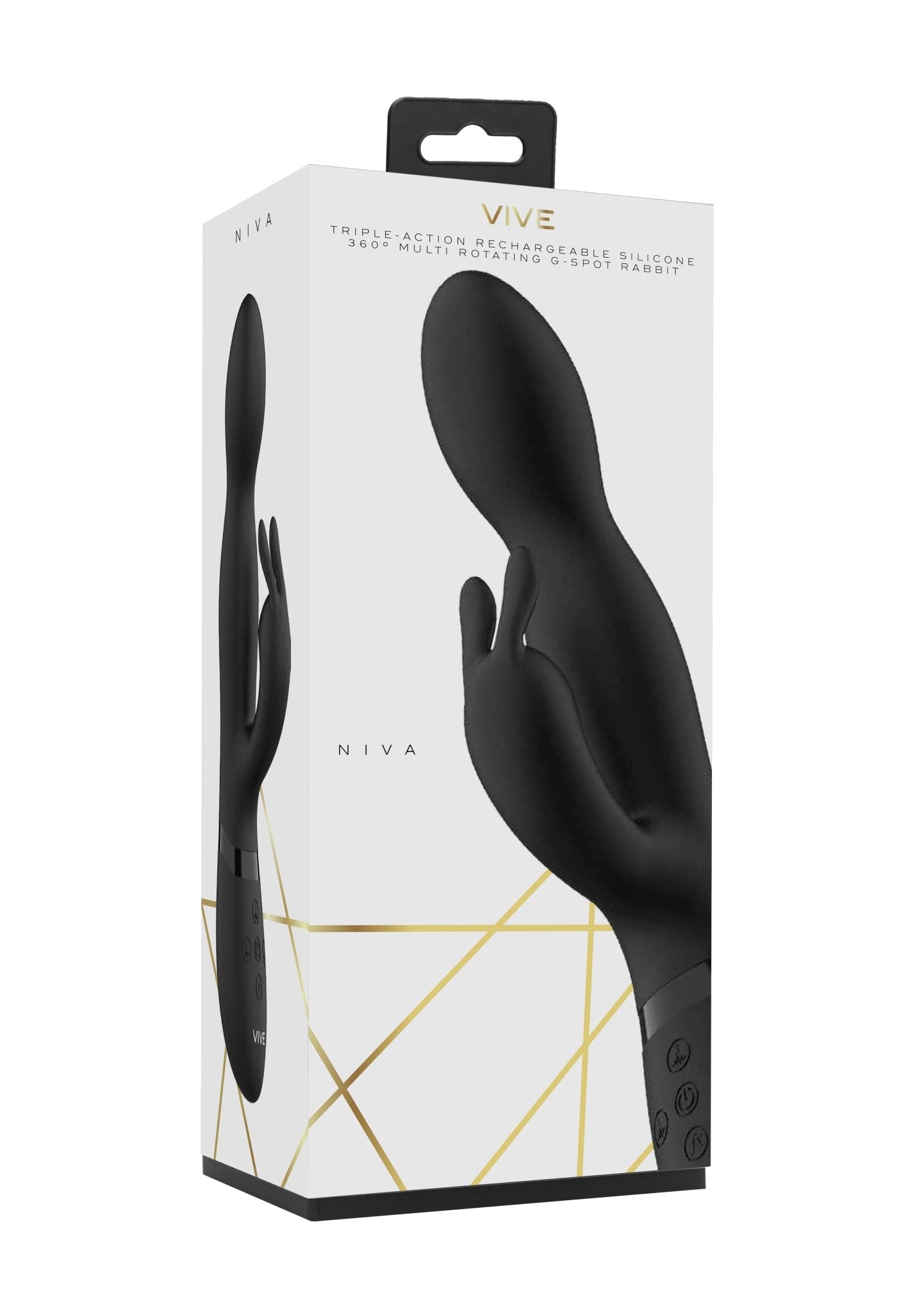 Vive Niva - Rotating Rabbit Vibrator - Loveangels