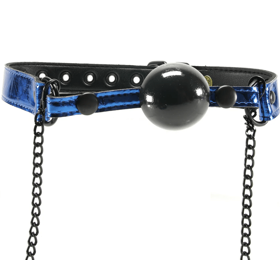 WhipSmart Diamond Ball Gag With Nipple Clamps - Loveangels