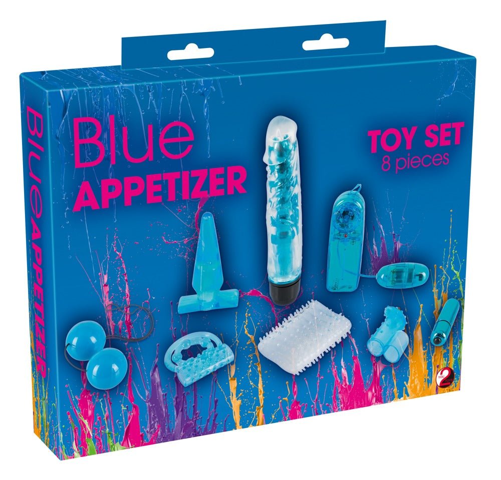 You2Toys Blue Appetizer 8pc Toy Set - Loveangels