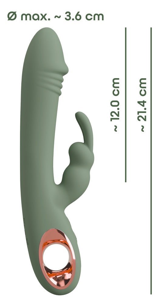 You2Toys Slim Rabbit Olive Green - Loveangels