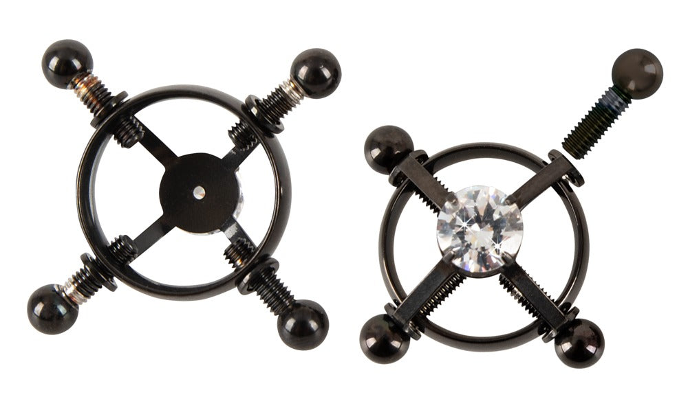 Bad Kitty Nipple Jewellery back and front