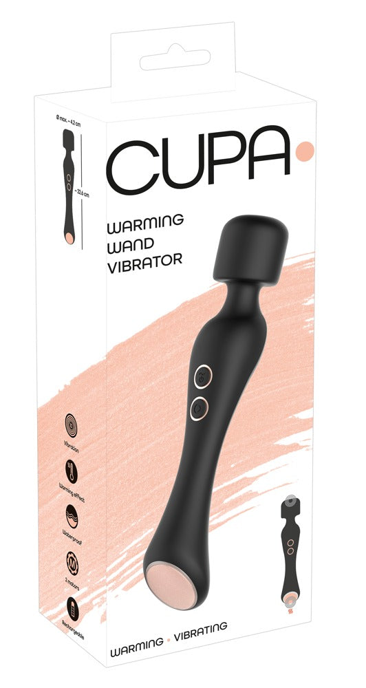 Cupa Warming Wand Vibrator box