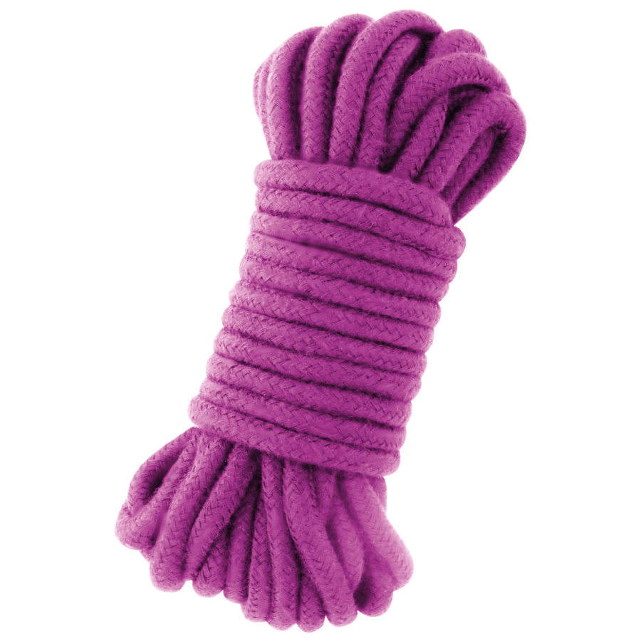 Darkness Cotton Rope (10m) purple