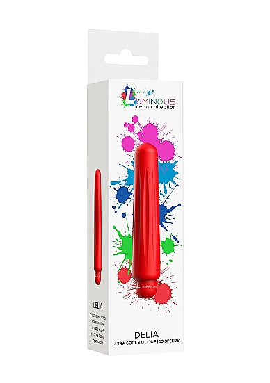 Delia Ultra Soft Silicone Bullet red box