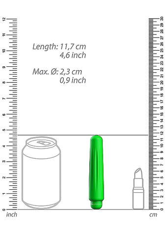 Delia Ultra Soft Silicone Bullet size