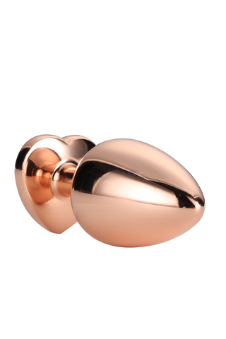 Dream Toys Gleaming Love Small Rose Gold Plug tip