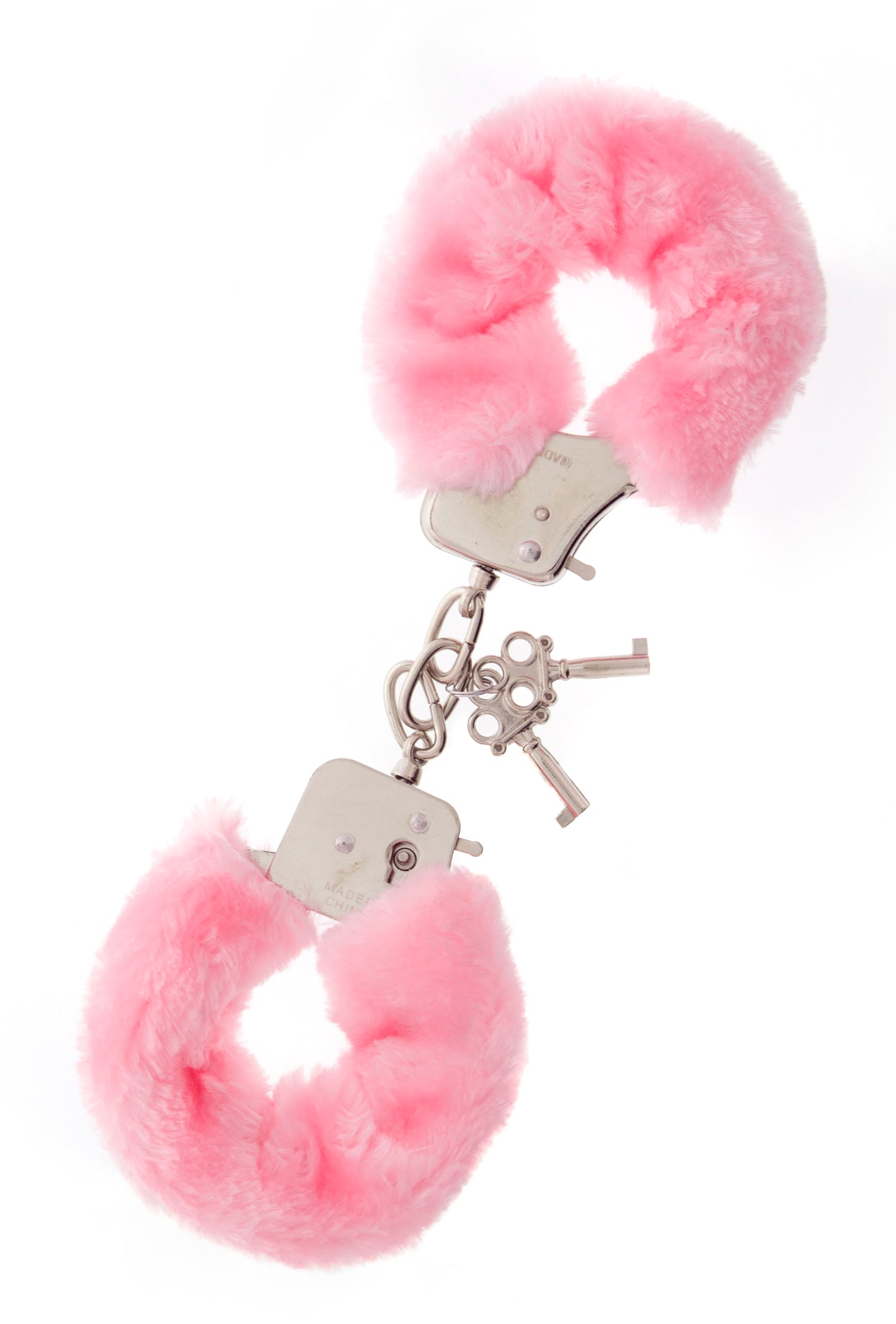 Dream Toys Handcuffs With Plush Covering pink