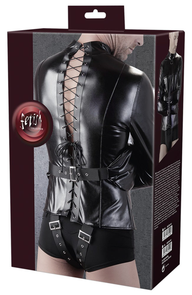Fetish Collection Fully Adjustable Straitjacket box back