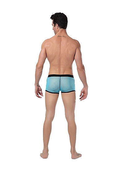 Goodfellas Blue Mesh Boxers back