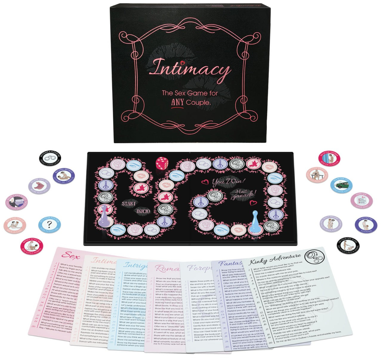 Intimacy - The Sex Game For Couples everything included
