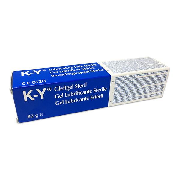 KY Gel Sterile Lubricating Jelly 82g box