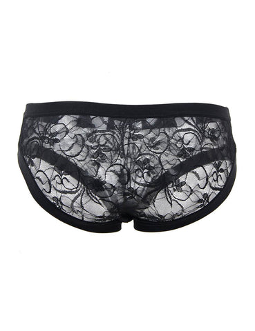 Loveangels Lace Panty For Men black