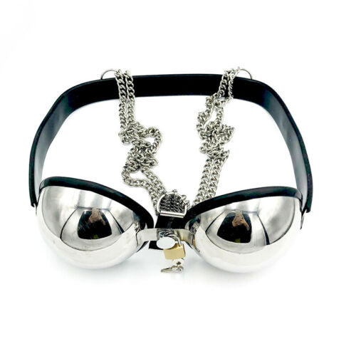 Loveangels Stainless Chastity Bra front