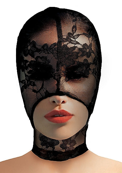 Master Series Lace Seduction Hood front