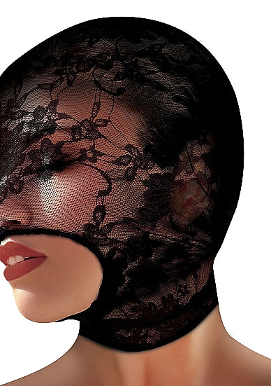 Master Series Lace Seduction Hood side