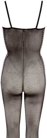 No:XQSE Catsuit With Front Lacing back