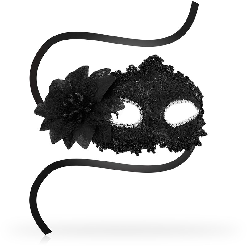 OHMAMA Venetian Eye Mask Side Flower