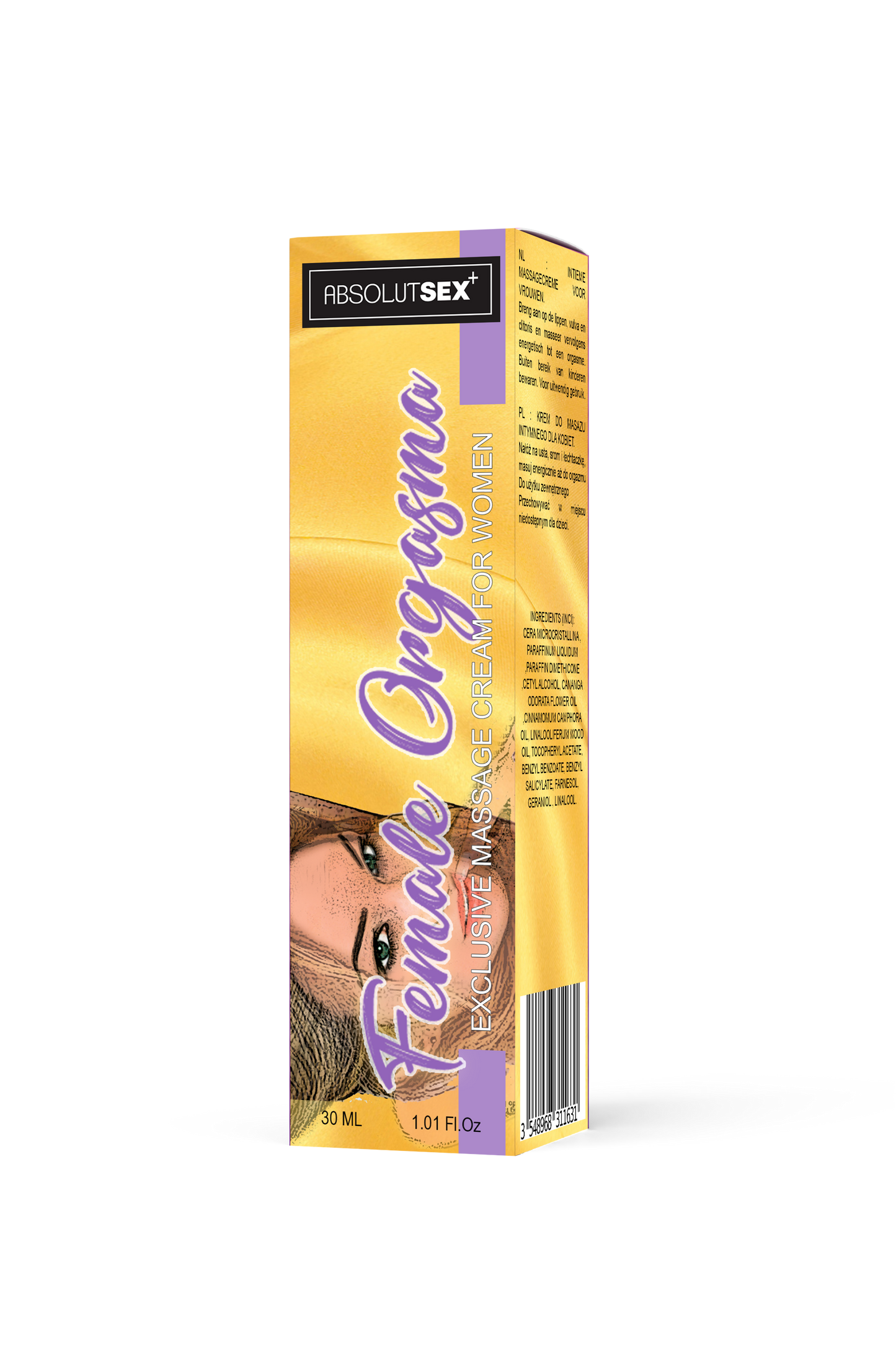 AbsolutSex Female Orgasma Cream 30ml box