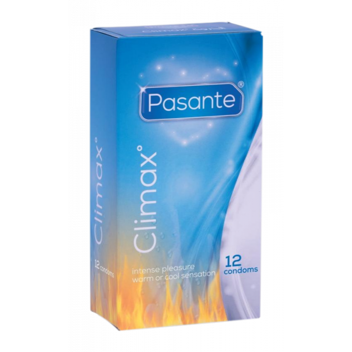 Pasante Climax Condoms (12 Pack) box